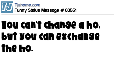 status message box