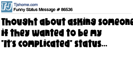 status message box