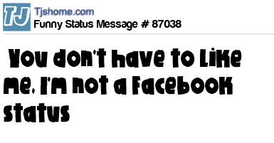 status message box