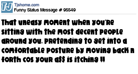 status message box