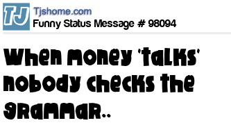 status message box