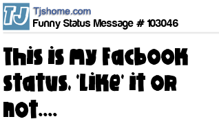 status message box