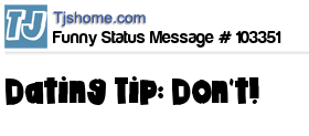 status message box