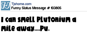 status message box