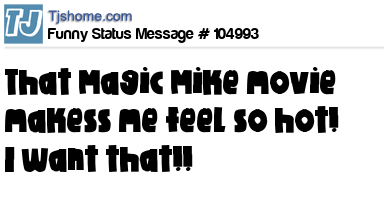 status message box