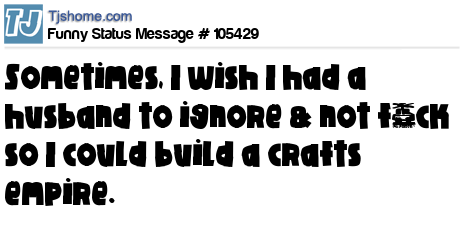 status message box