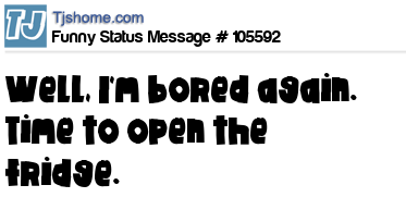 status message box