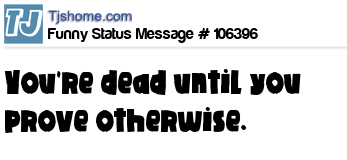 status message box