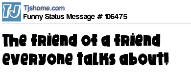 status message box