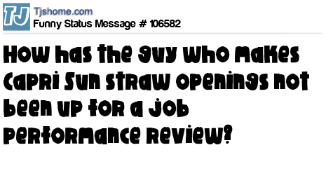 status message box