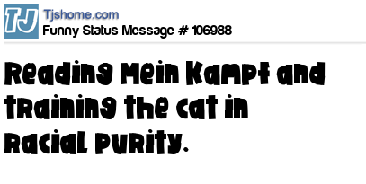 status message box