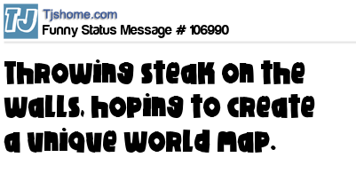 status message box