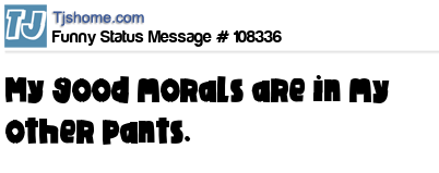 status message box