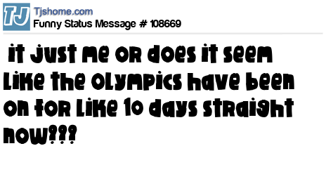 status message box