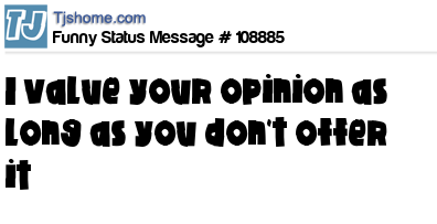 status message box