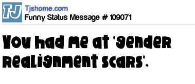 status message box