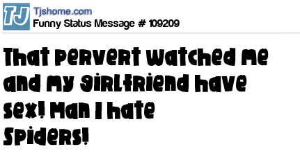 status message box