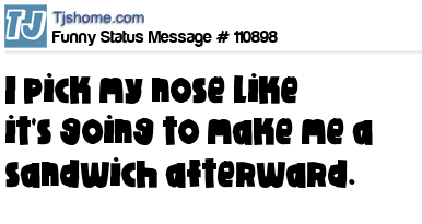 status message box