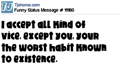 status message box