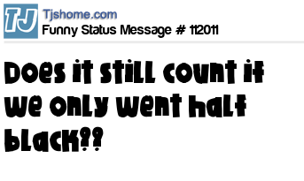 status message box