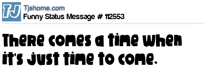 status message box