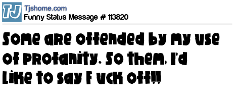 status message box