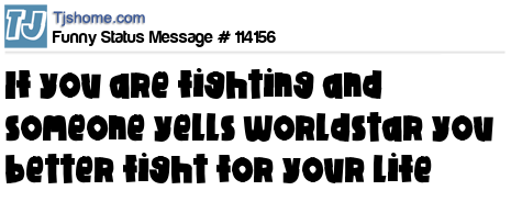 status message box