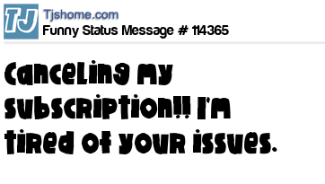 status message box