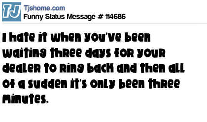 status message box