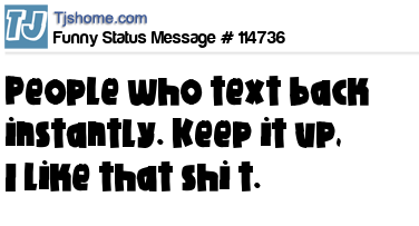 status message box