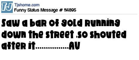 status message box