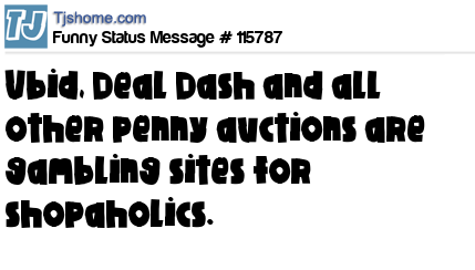 status message box