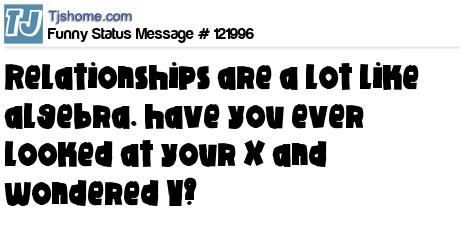 status message box