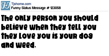 status message box