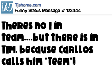 status message box