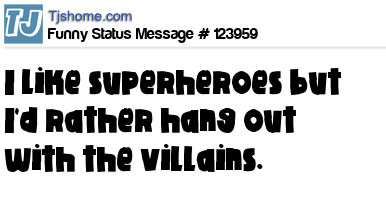 status message box