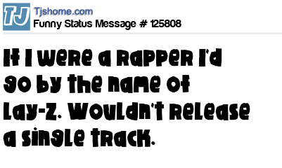 status message box