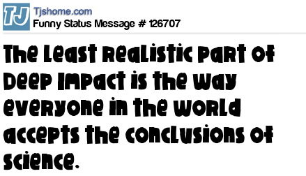 status message box