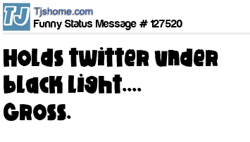 status message box