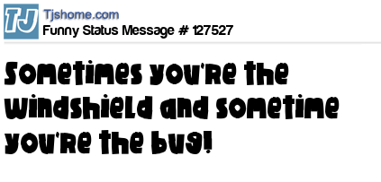 status message box