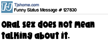 status message box