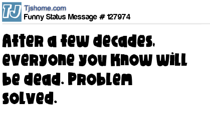 status message box
