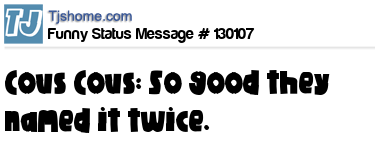 status message box