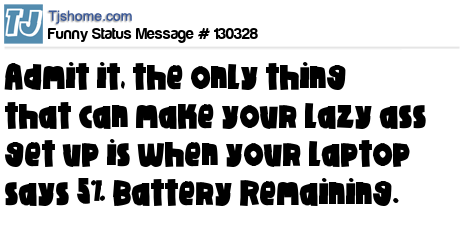 status message box