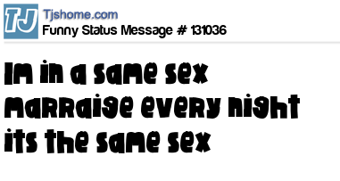 status message box