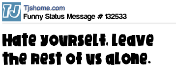status message box