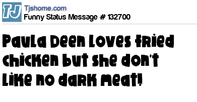 status message box