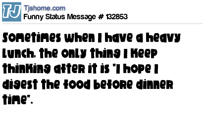 status message box