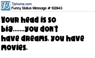 status message box