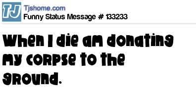 status message box